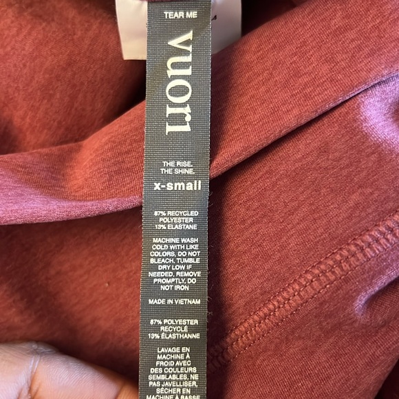 NWOT Vuori Pink Clean Elevation Legging - Picture 7 of 7